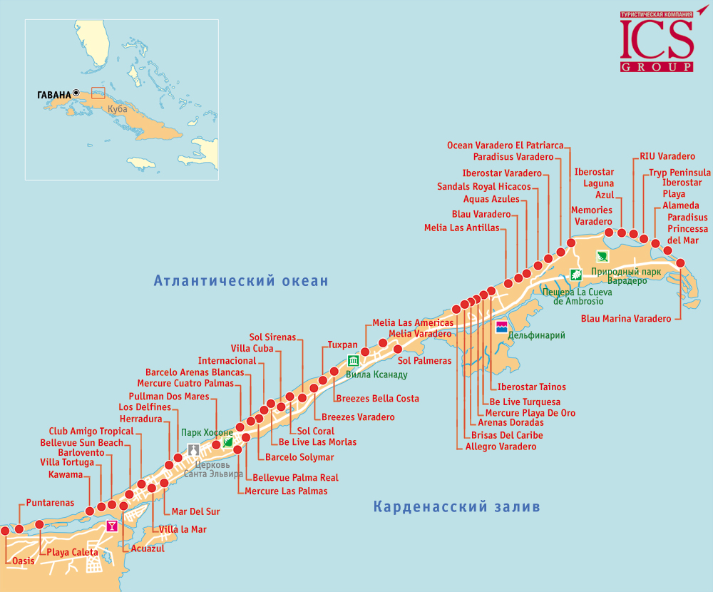 karta Varadero