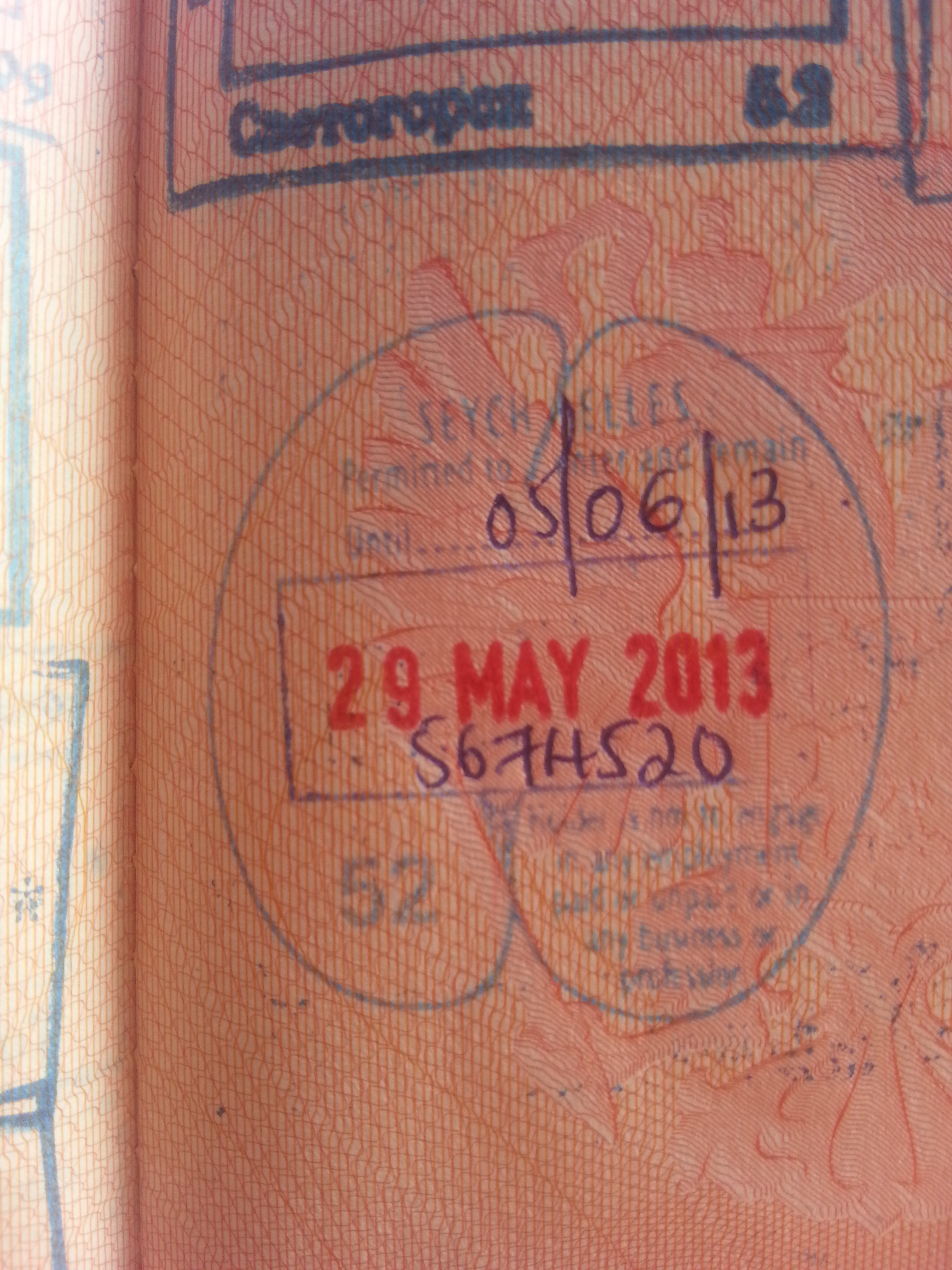visa na sejsheli