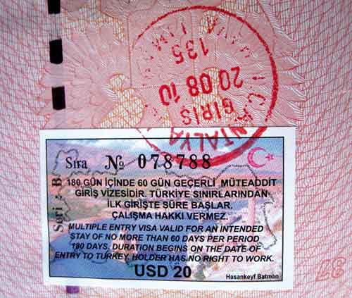 Виза в Турцию